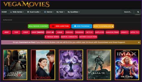 Best Vegamovies Alternatives in 2024: Stream Movies & TV Shows Legally